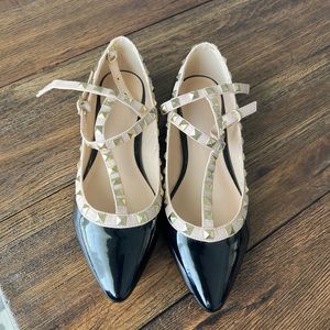 Designer Like Studded Flats